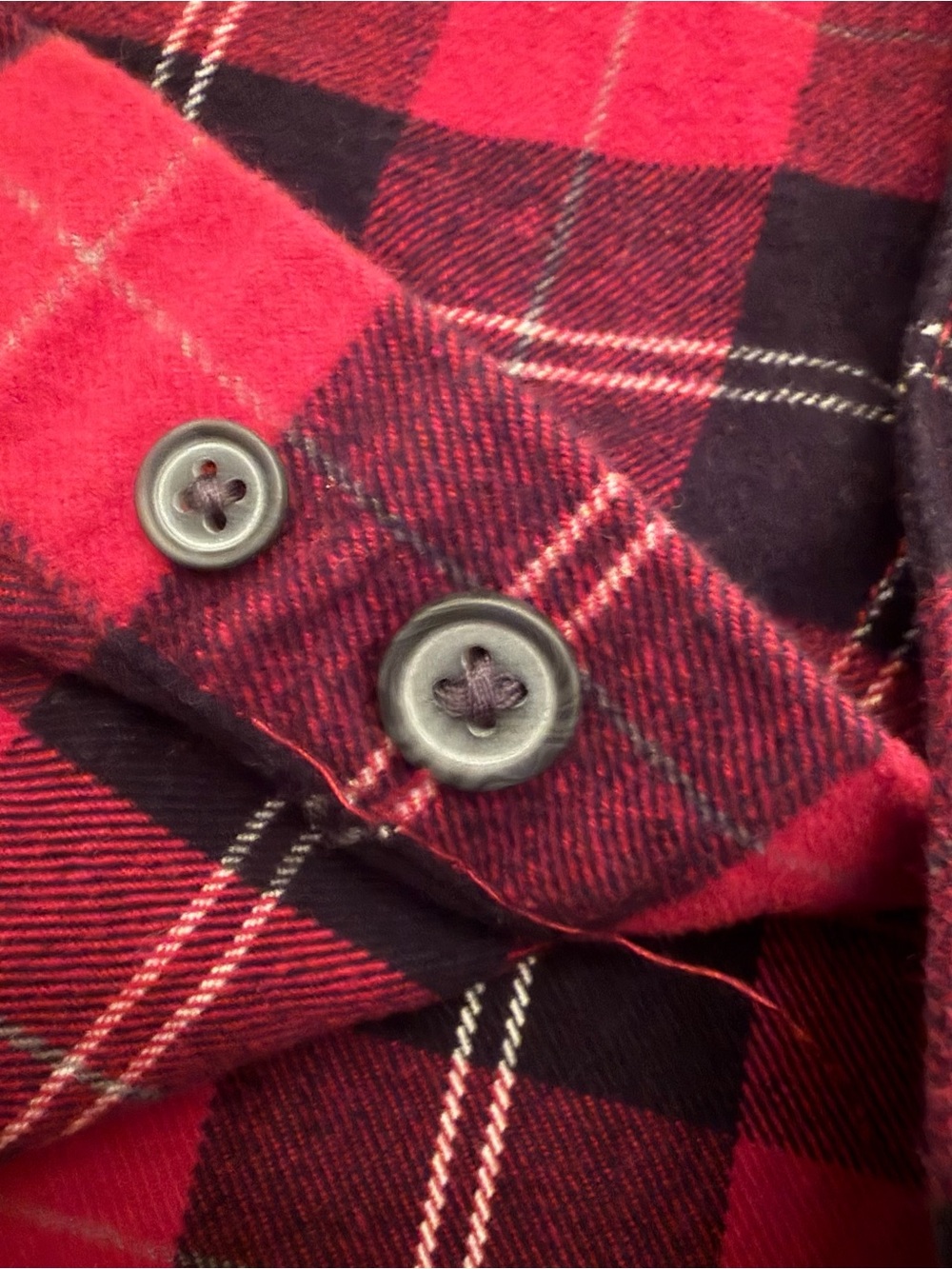 Ridgecut Toughwear Men’s Flannel Cotton Plaid Button Down Shirt Size XL - Picture 3 of 9